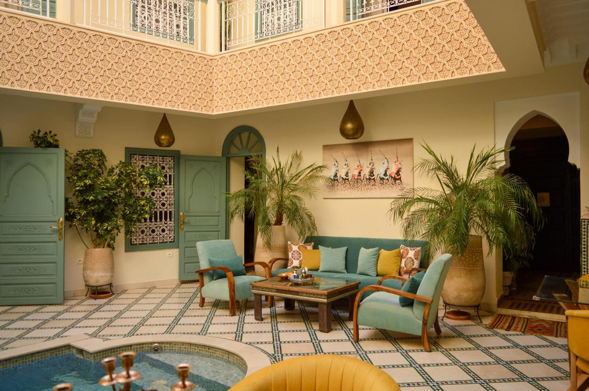 Riad Jalina Marrakesh Exteriör bild