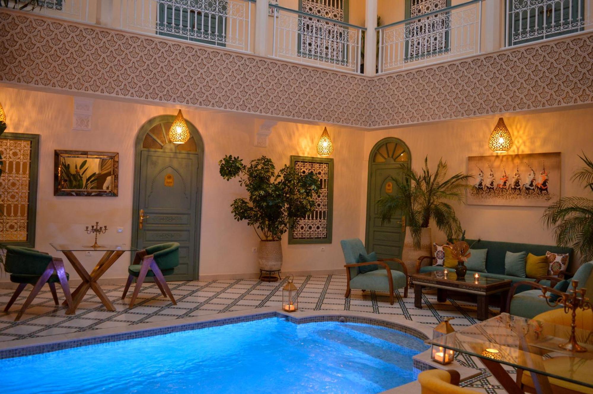 Riad Jalina Marrakesh Exteriör bild