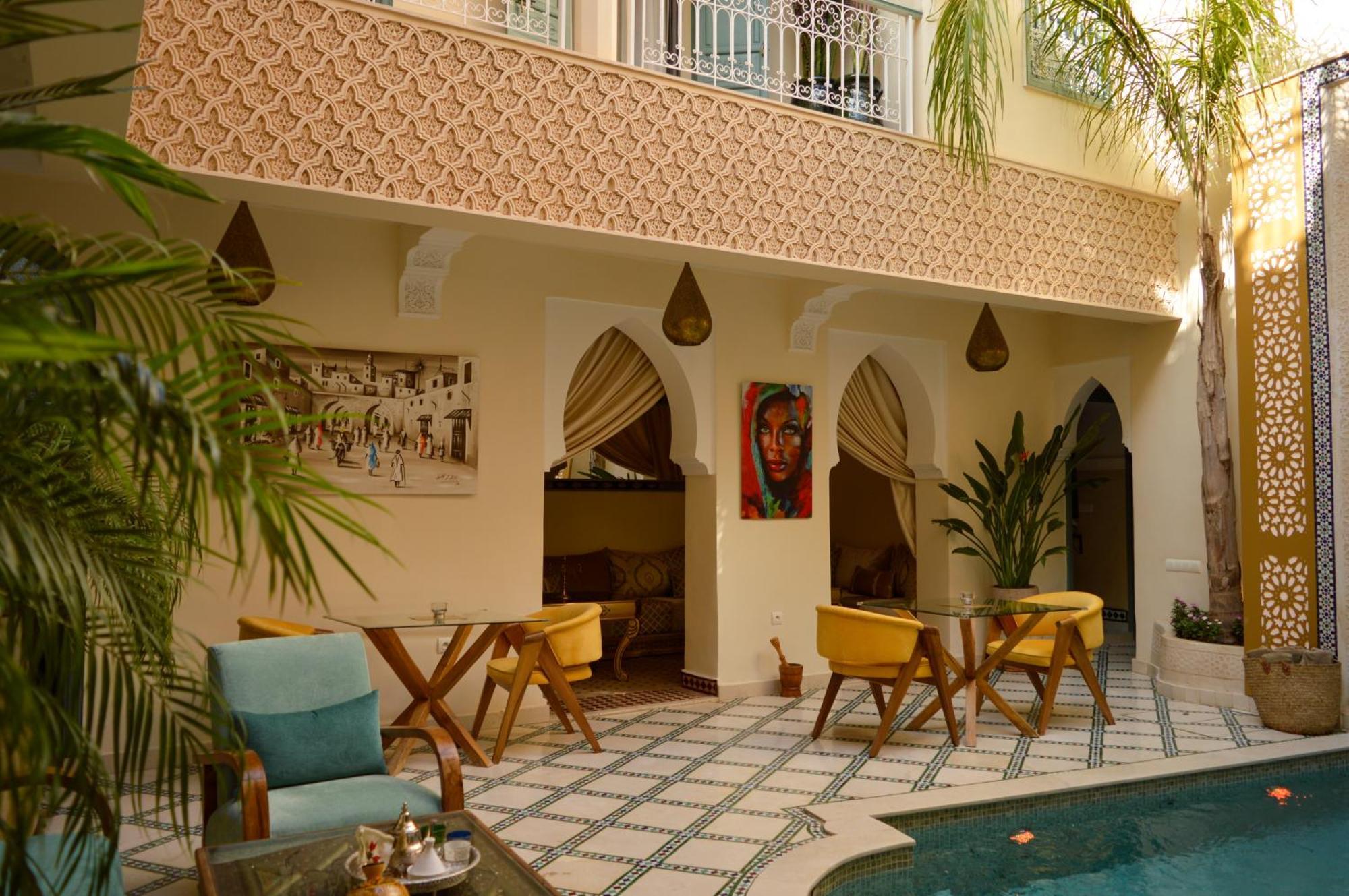 Riad Jalina Marrakesh Exteriör bild