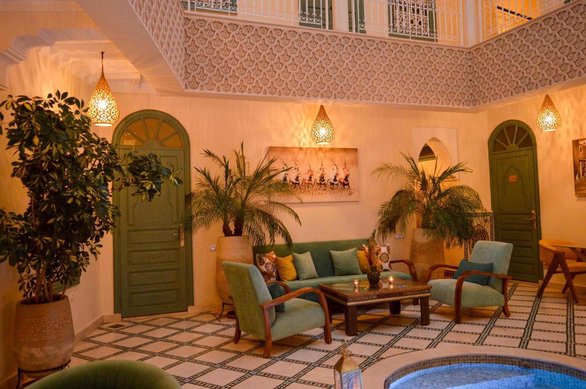 Riad Jalina Marrakesh Exteriör bild