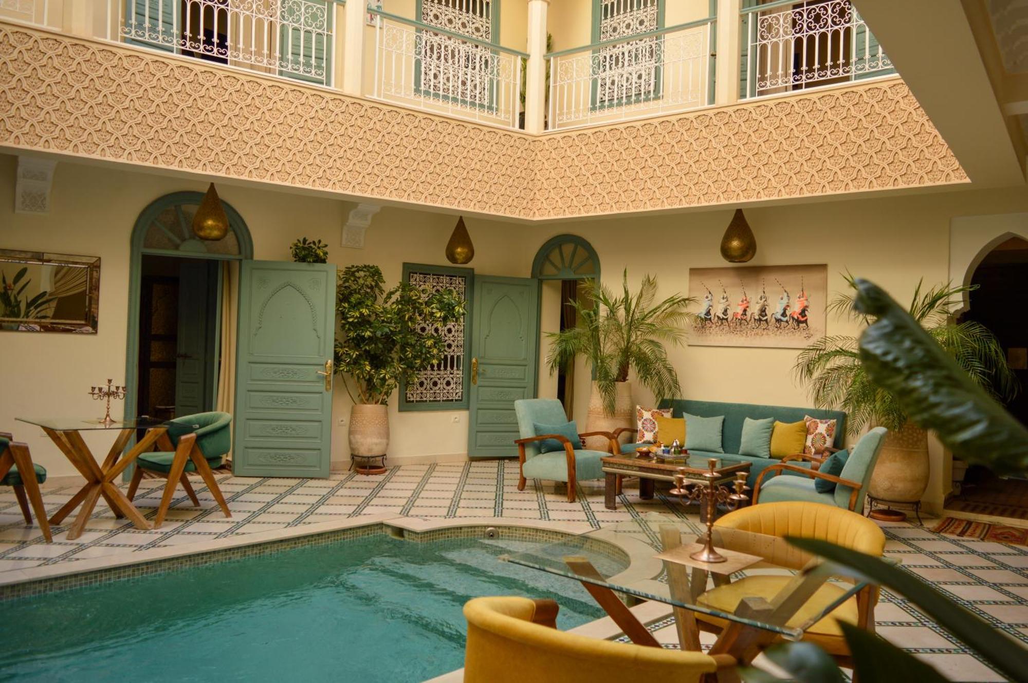 Riad Jalina Marrakesh Exteriör bild