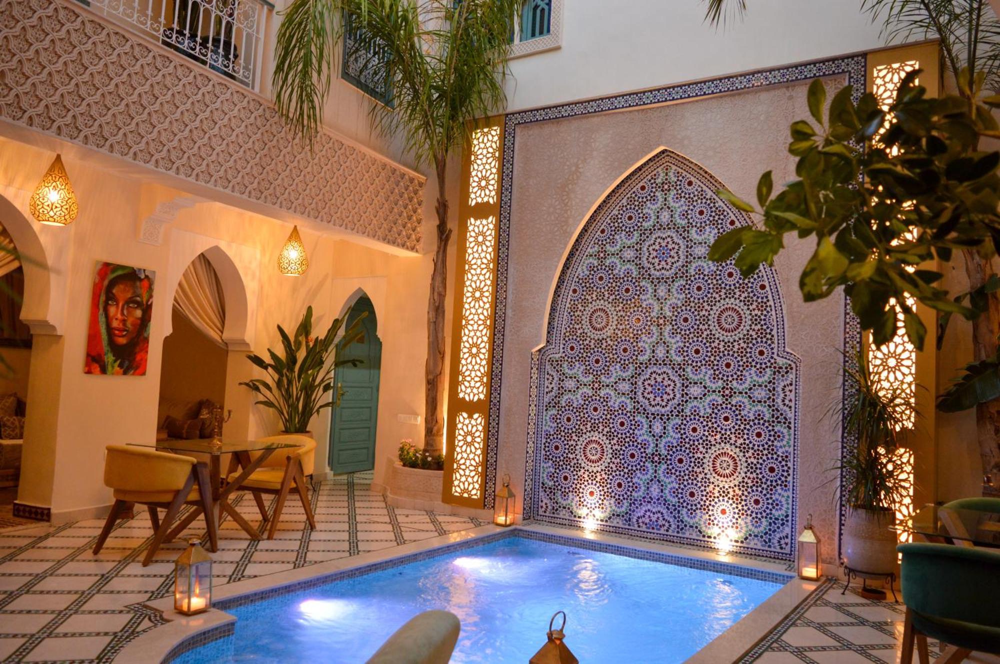 Riad Jalina Marrakesh Exteriör bild