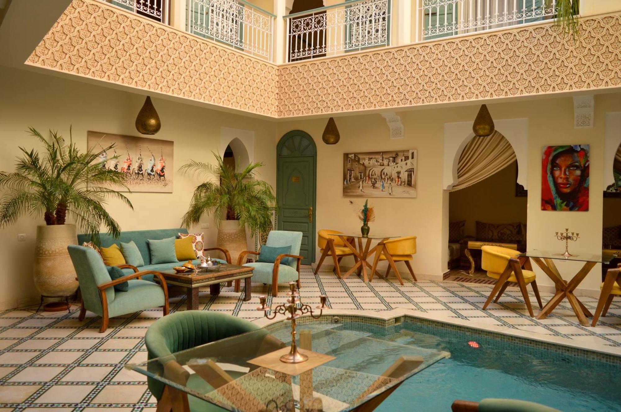 Riad Jalina Marrakesh Exteriör bild